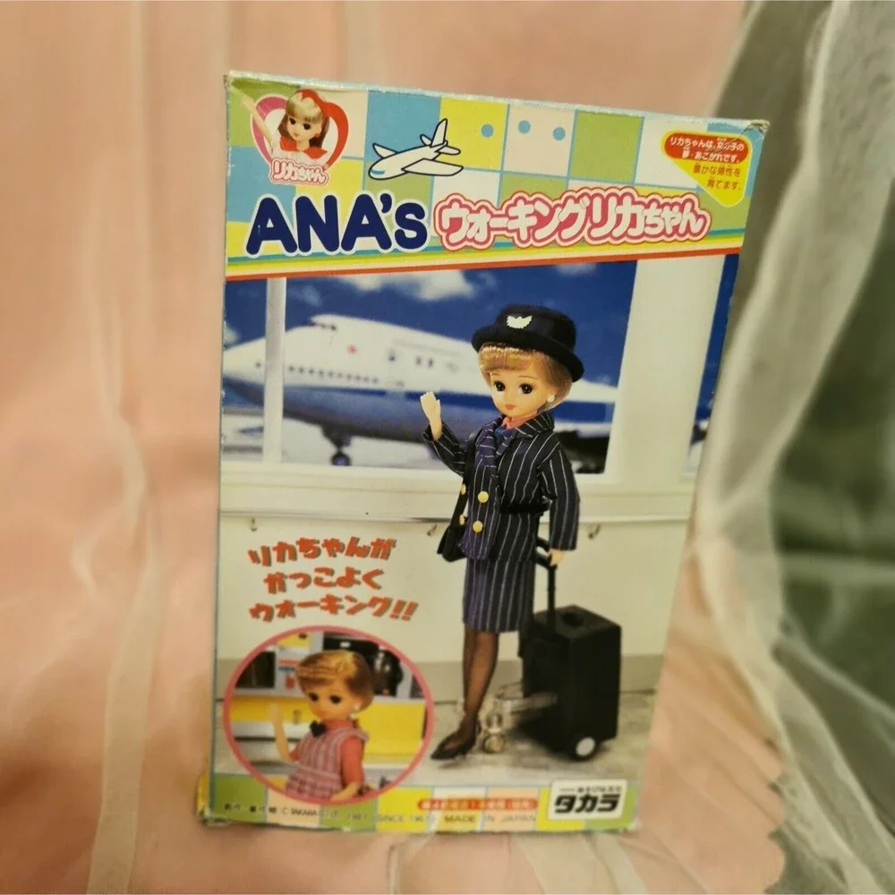 Takara Licca Chan Doll Box Japan Japanese Barbie Retro Vintage Cute Toys 1/6 BJD